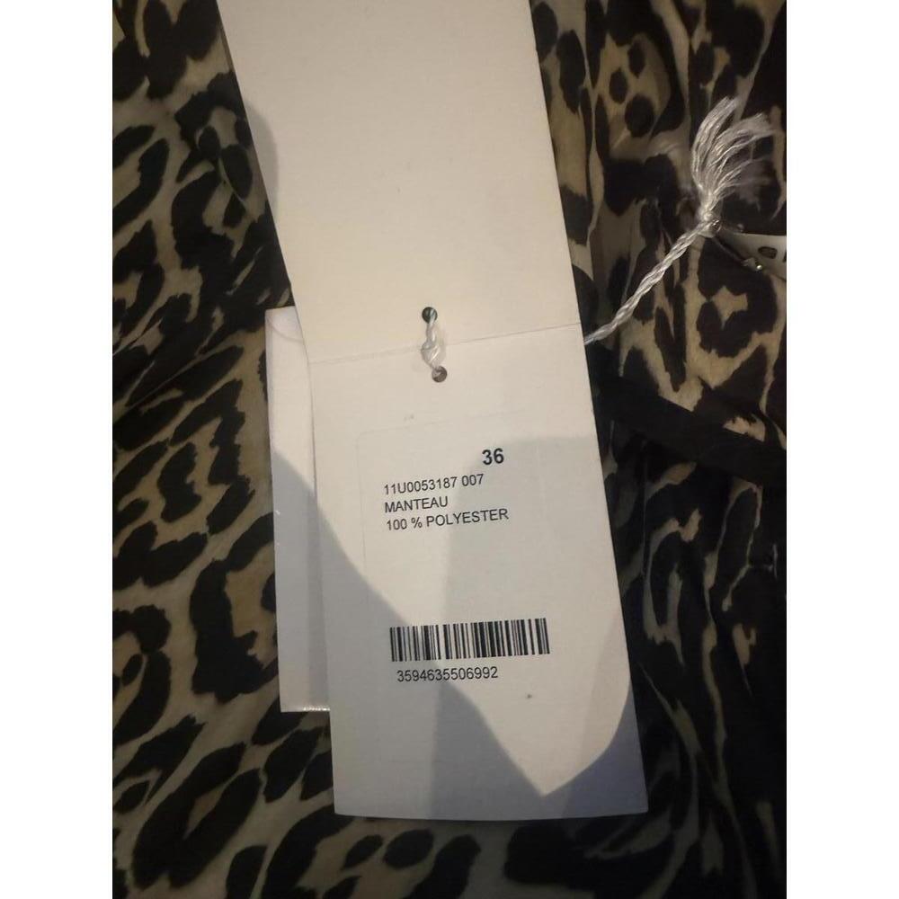 NWT Givenchy Oversized Leopard Print Hooded Zip-Up Nylon Drawstring Jacket - Picture 4 of 9